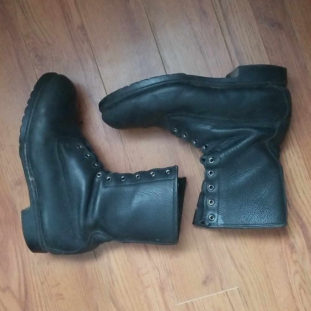 Canadian Army Boots Genuine Leather Quality Robust